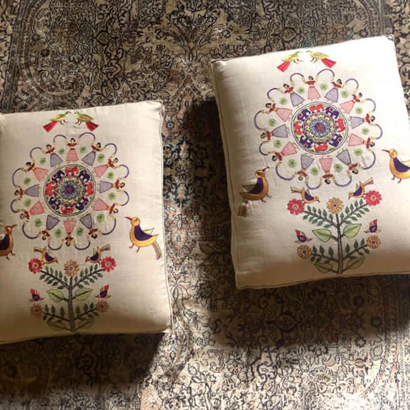 Mandala Floor Cushion Cover 7A