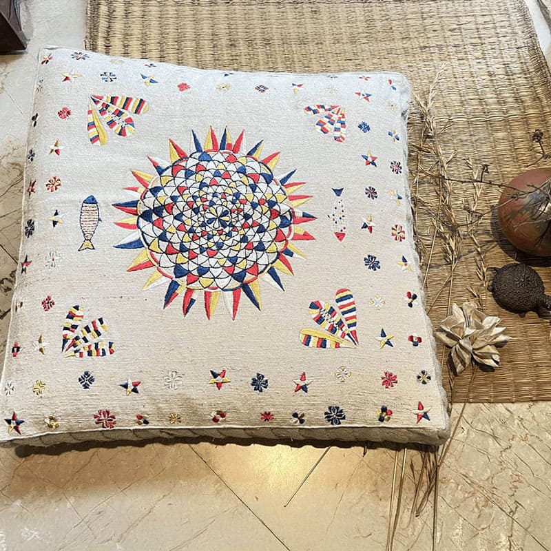 Mandala Floor Cushion Cover 8A