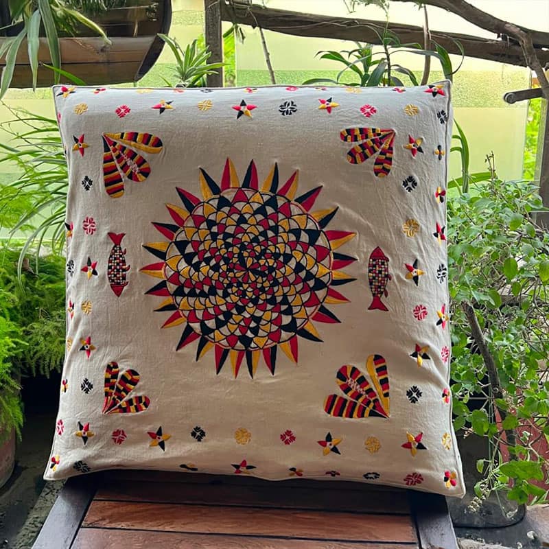 Mandala Floor Cushion Cover 8B